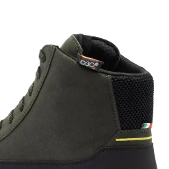 MOOD 2 GORE-TEX® SNEAKER MOTO IMPERMEABILI UOMO - VERDE/NERO/GIALLO