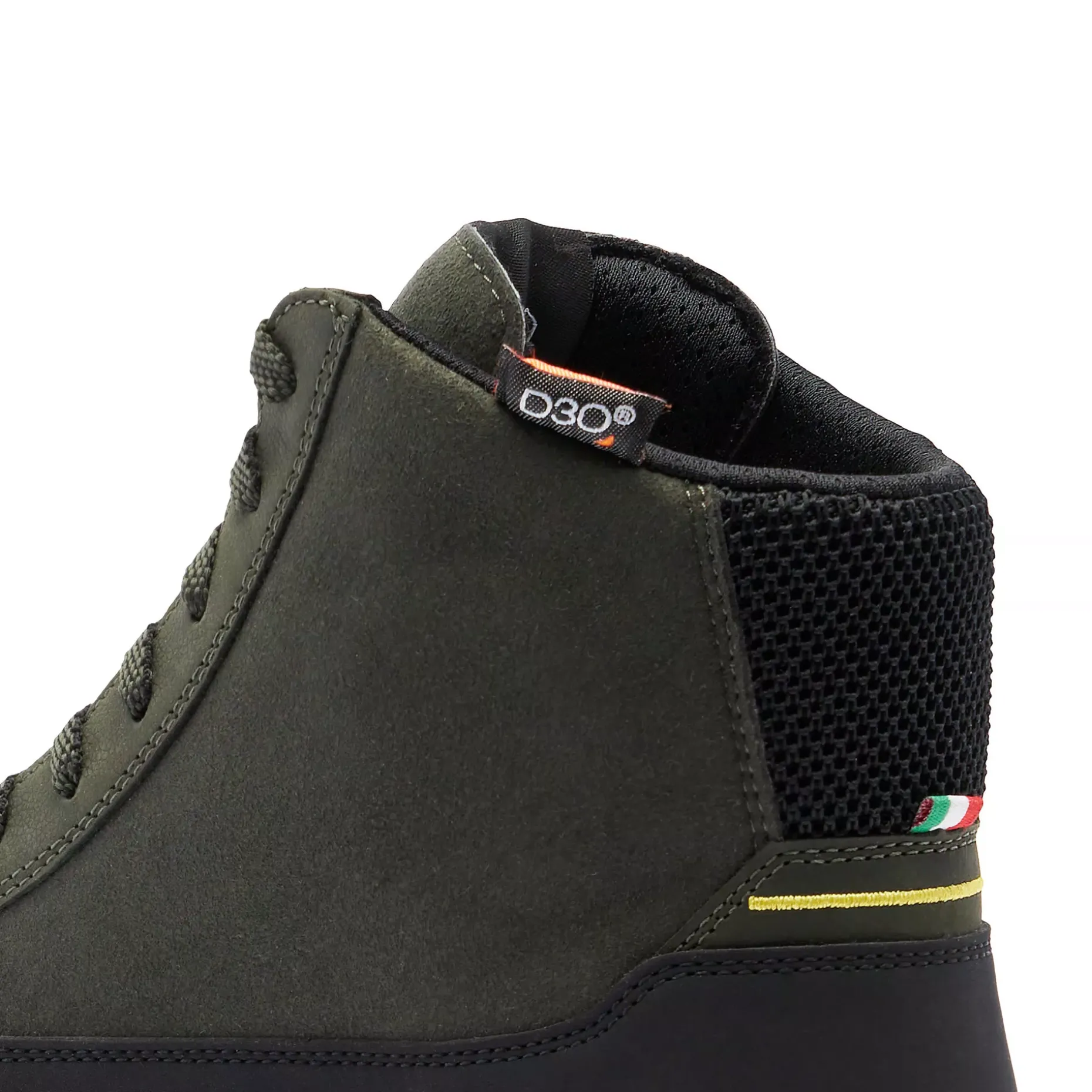 MOOD 2 GORE-TEX® SNEAKER MOTO IMPERMEABILI UOMO - VERDE/NERO/GIALLO