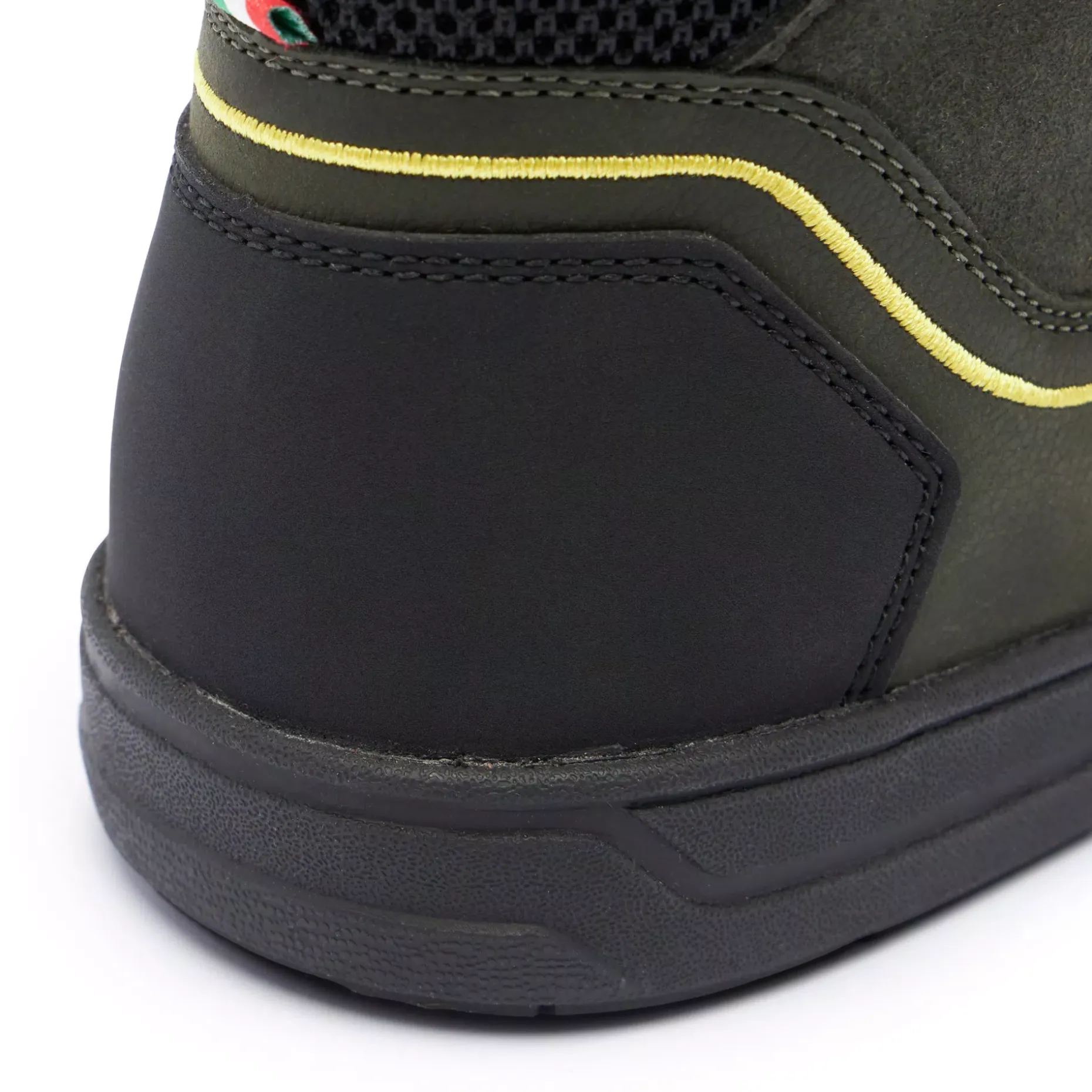 MOOD 2 GORE-TEX® SNEAKER MOTO IMPERMEABILI UOMO - VERDE/NERO/GIALLO