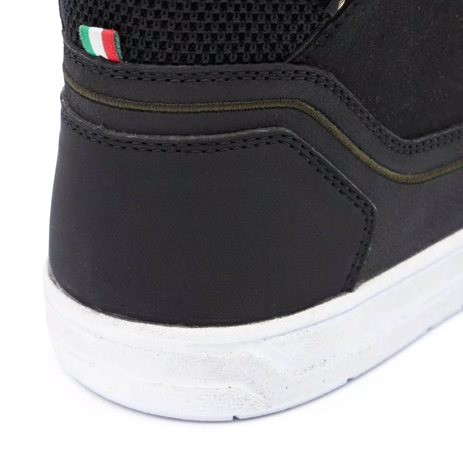 MOOD 2 GORE-TEX® SNEAKER MOTO IMPERMEABILI UOMO - NERO/BIANCO/VERDE