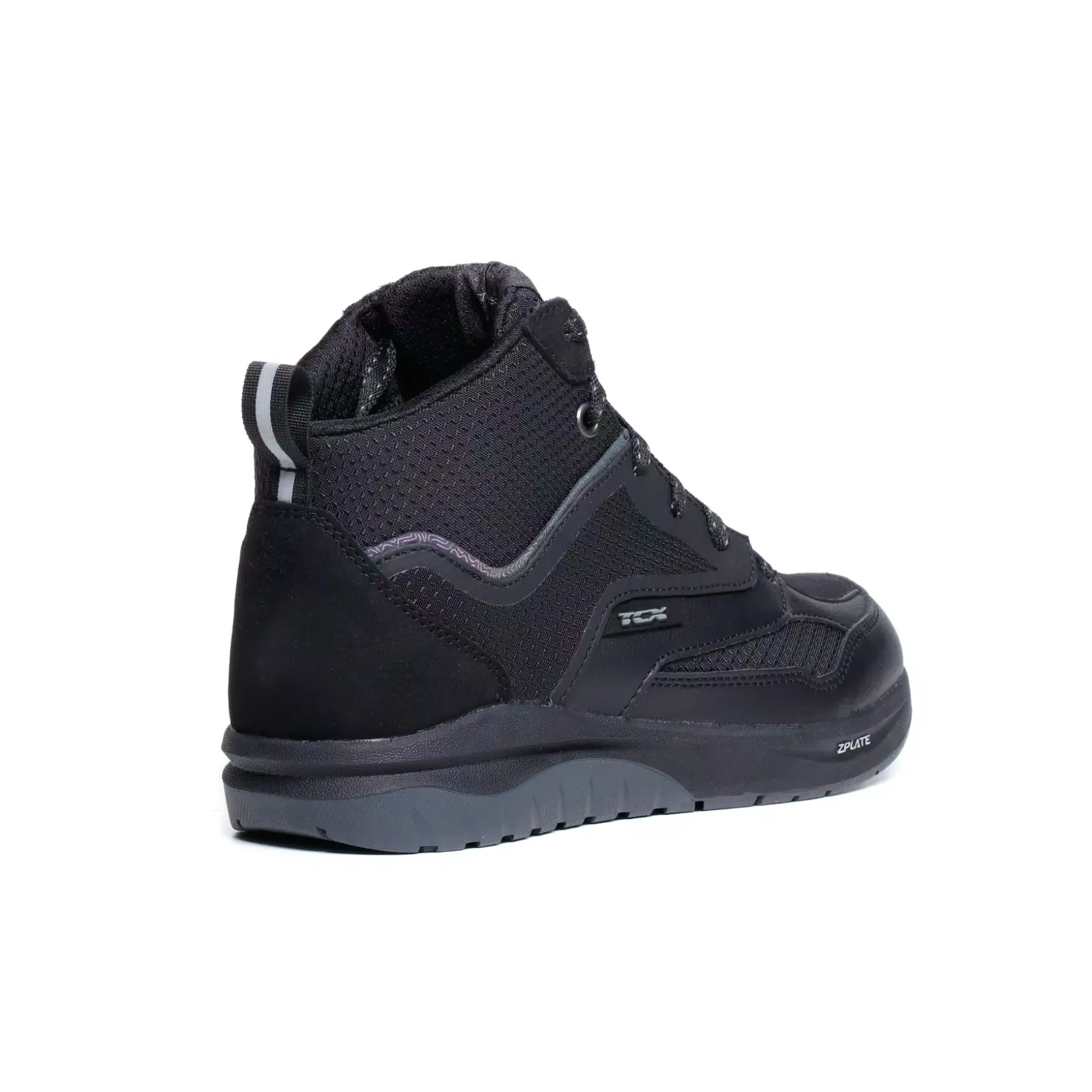 NALBAK WP SCARPE MOTO DONNA - NERO/IRIDESCENTE