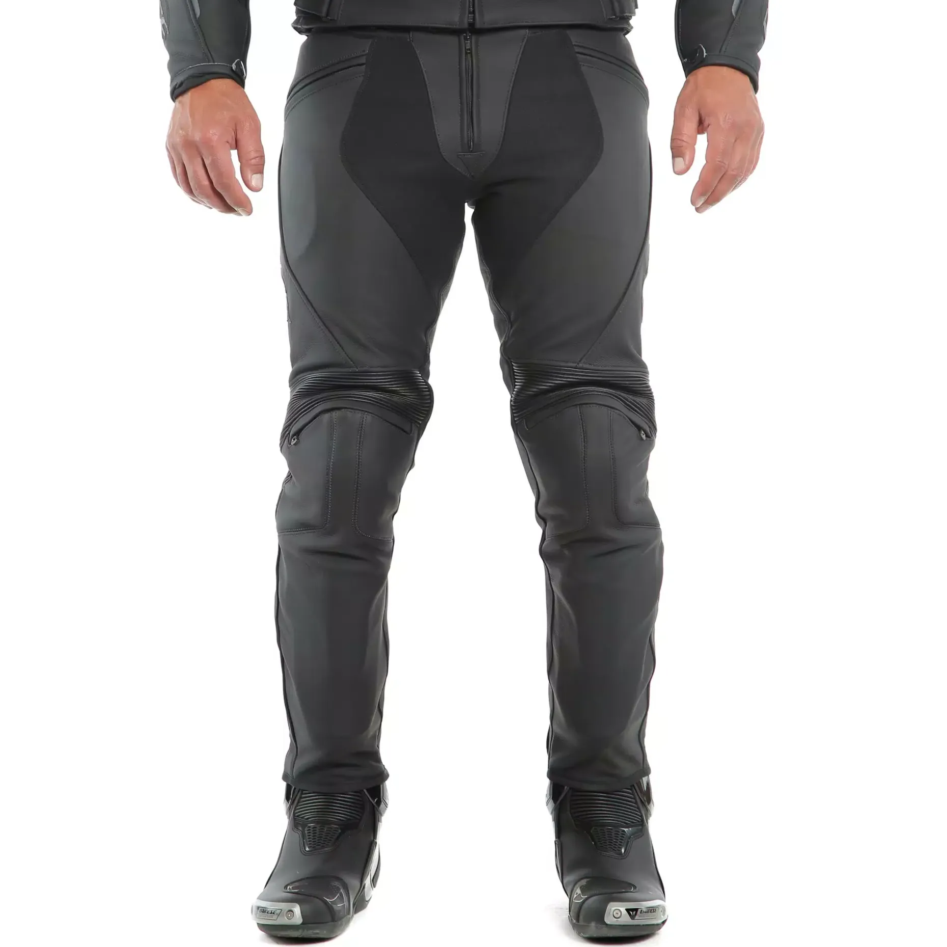 PONY 3 - PANTALONI MOTO CONFORMATI IN PELLE UOMO