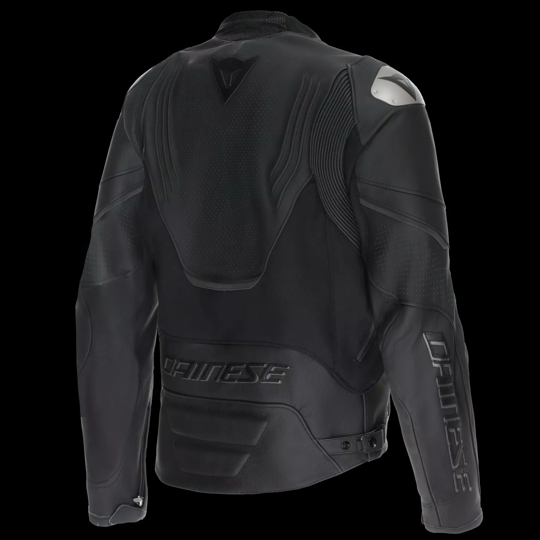 RACING 5 - GIACCA MOTO IN PELLE PERFORATA UOMO