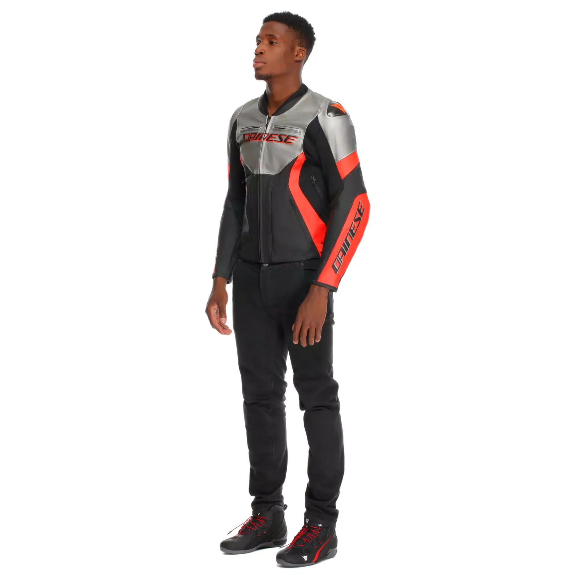 RACING 5 - GIACCA MOTO IN PELLE UOMO