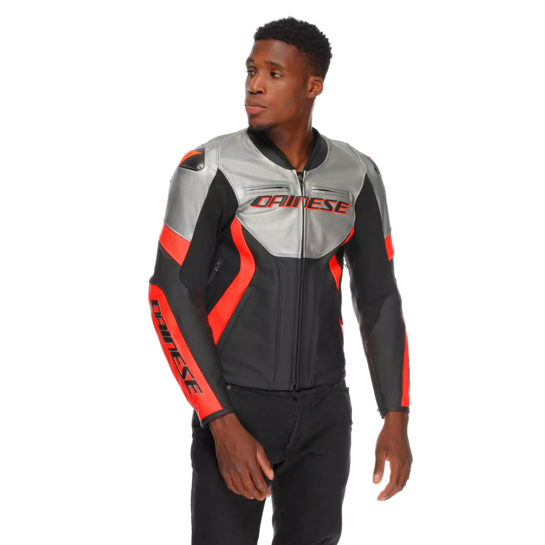 RACING 5 - GIACCA MOTO IN PELLE UOMO