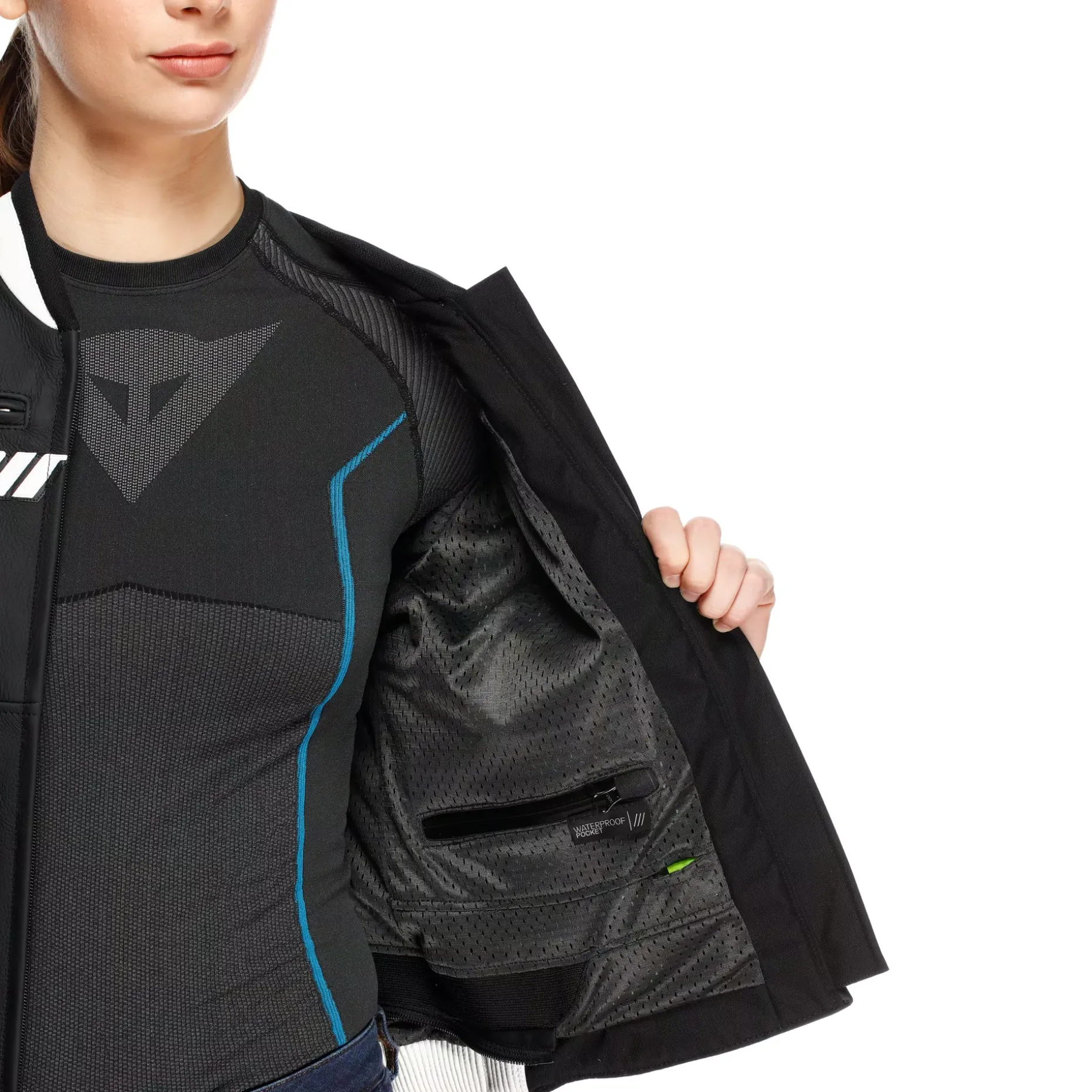 RACING 5 - GIACCA MOTO IN PELLE DONNA