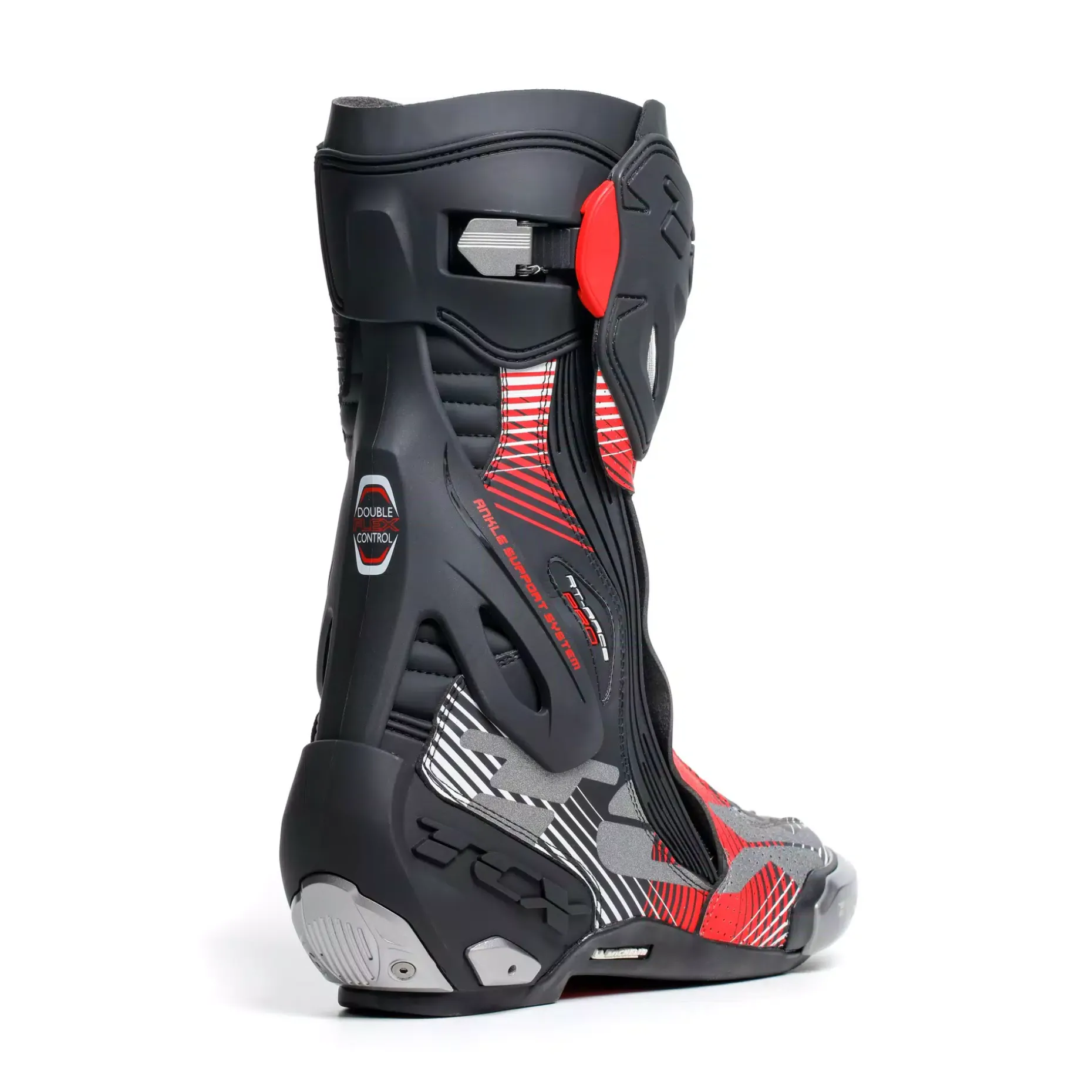 RT-RACE PRO AIR STIVALI MOTO RACING UOMO - NERO/ROSSO/BIANCO