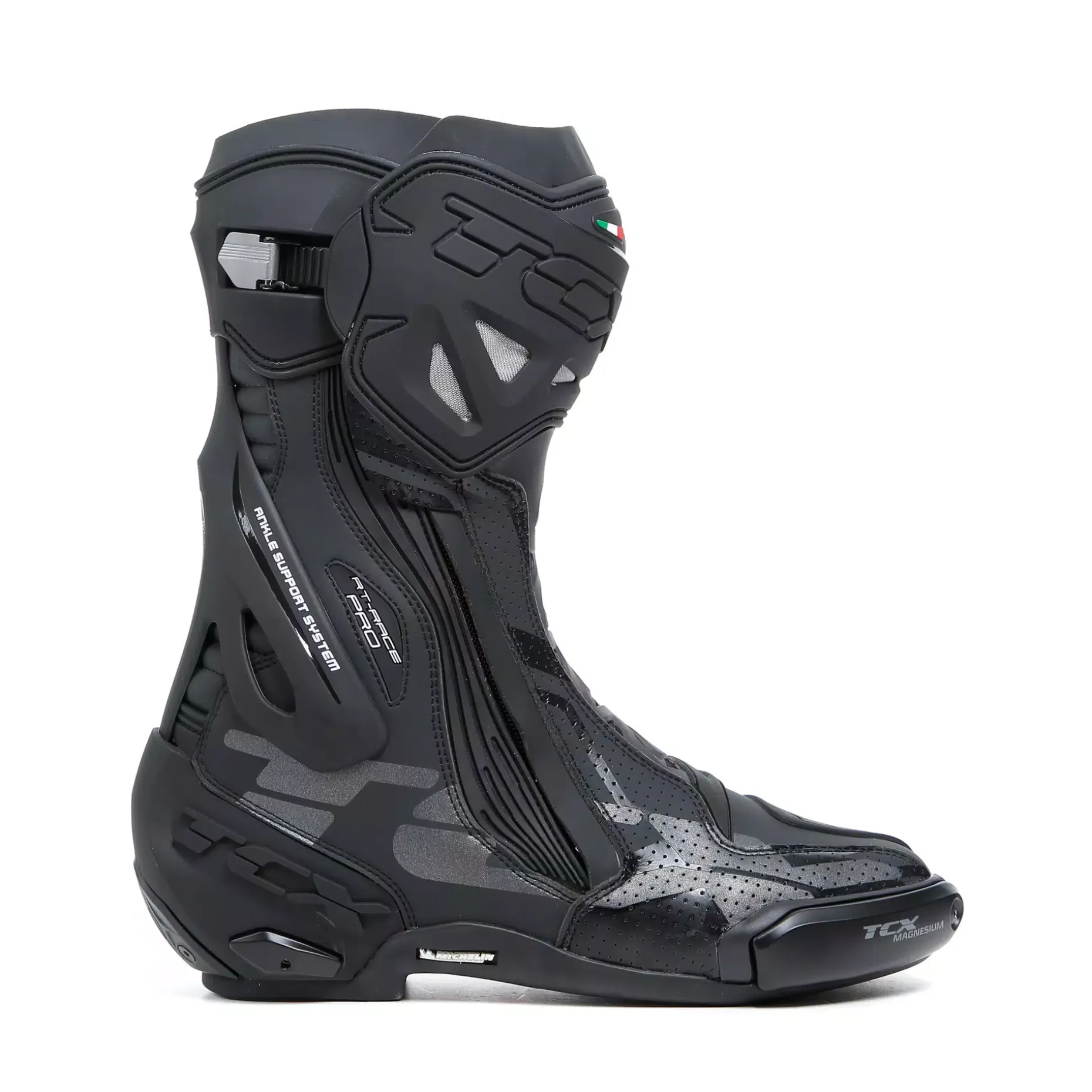 RT-RACE PRO AIR STIVALI MOTO RACING UOMO - NERO/REFLEX