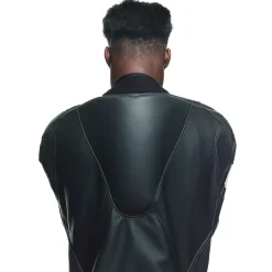 TOSA - TUTA MOTO INTERA IN PELLE PERFORATA UOMO
