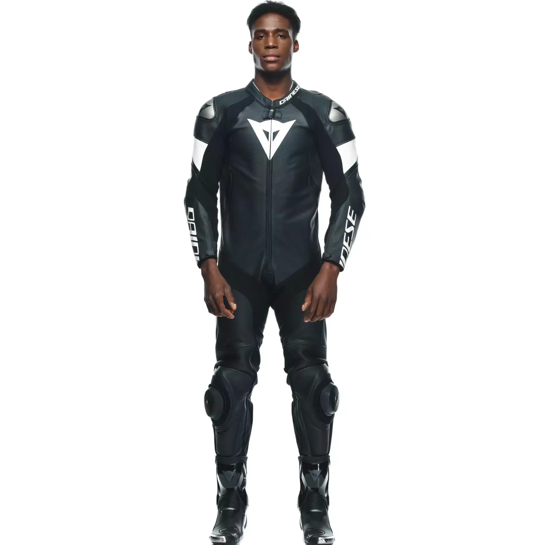 TOSA - TUTA MOTO INTERA IN PELLE PERFORATA UOMO