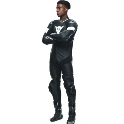 TOSA - TUTA MOTO INTERA IN PELLE PERFORATA UOMO