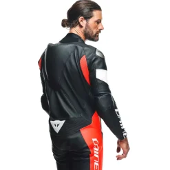 TOSA - TUTA MOTO INTERA IN PELLE PERFORATA UOMO