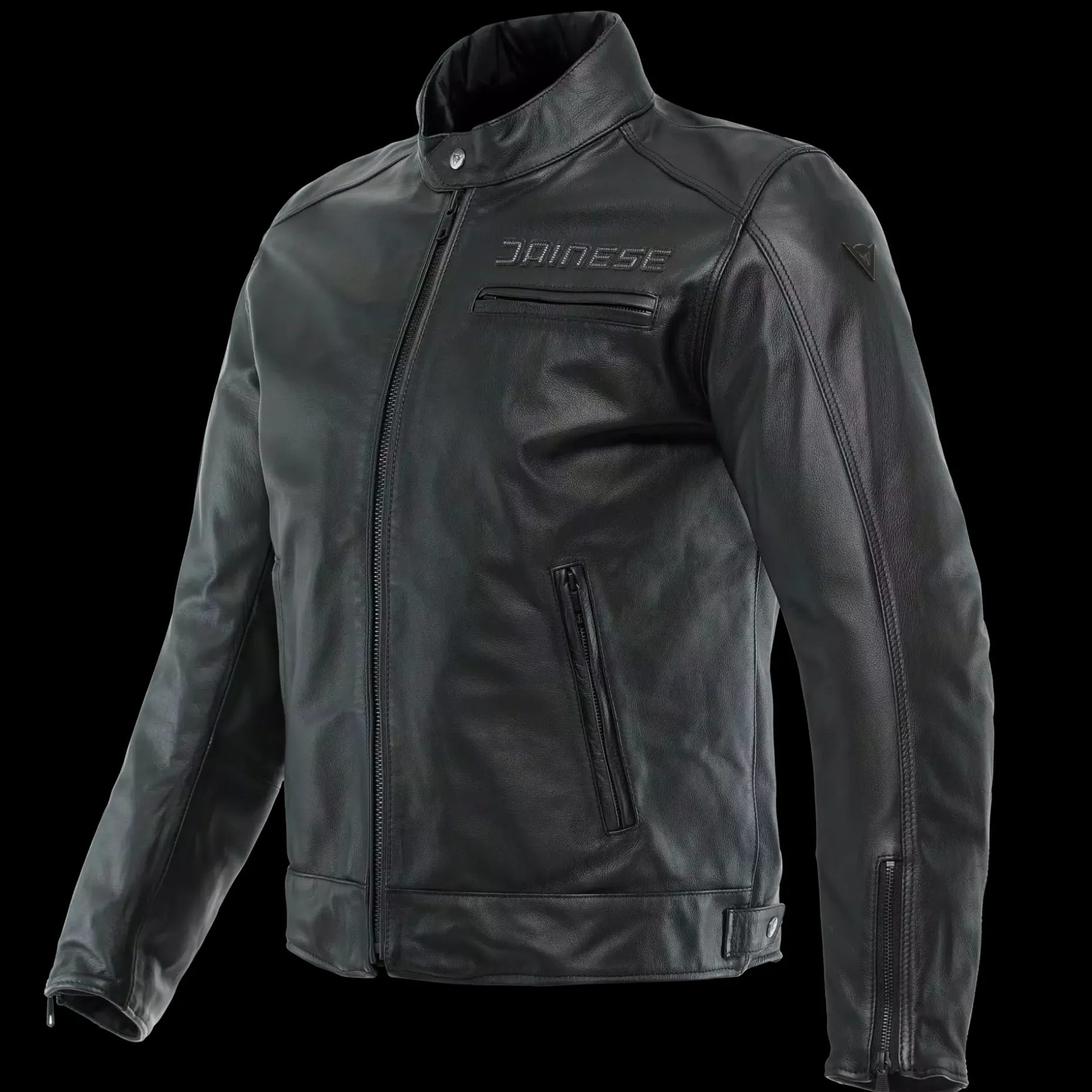 ZAURAX - GIACCA MOTO IN PELLE UOMO