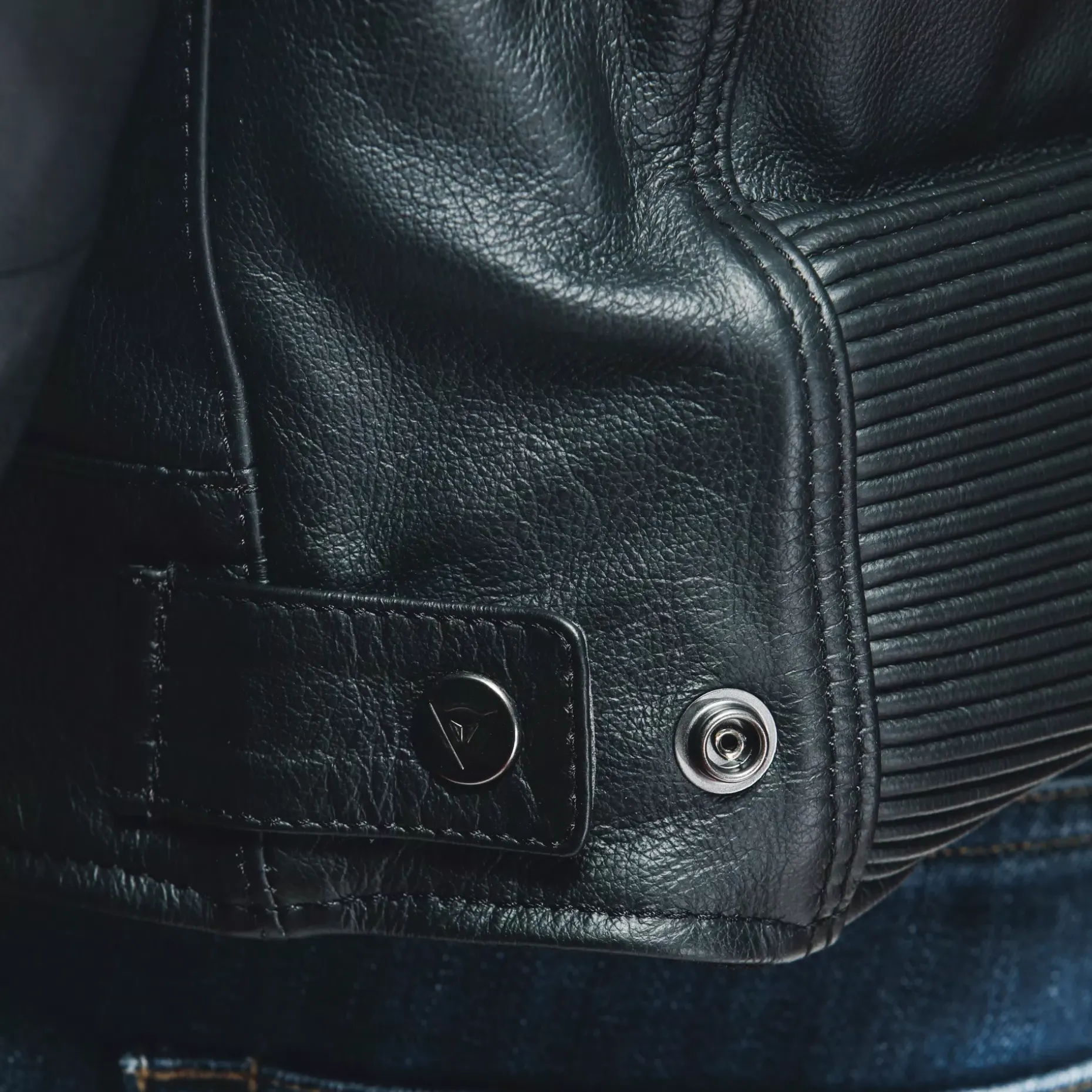ZAURAX - GIACCA MOTO IN PELLE UOMO